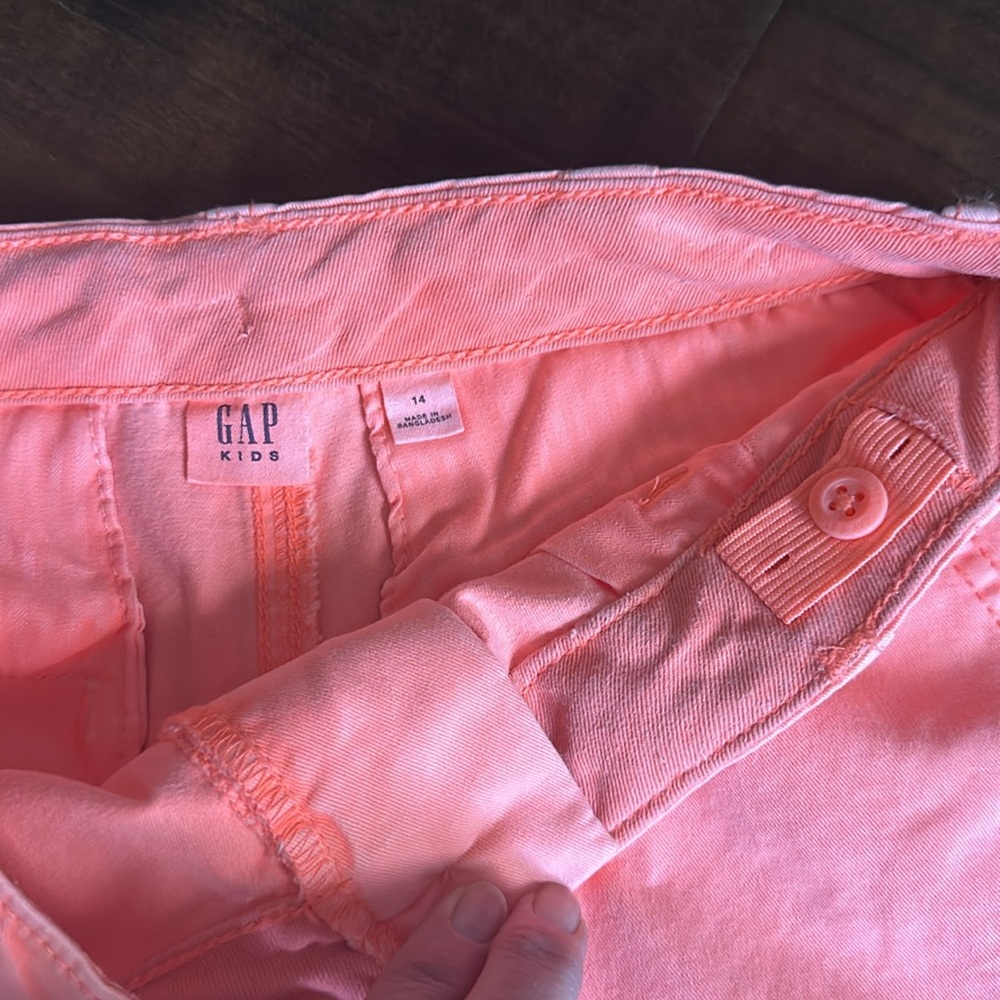 GAP Kids boys short bundle, size 14, zip and button closure, inner cinchers, EUC - Picture 4 of 13